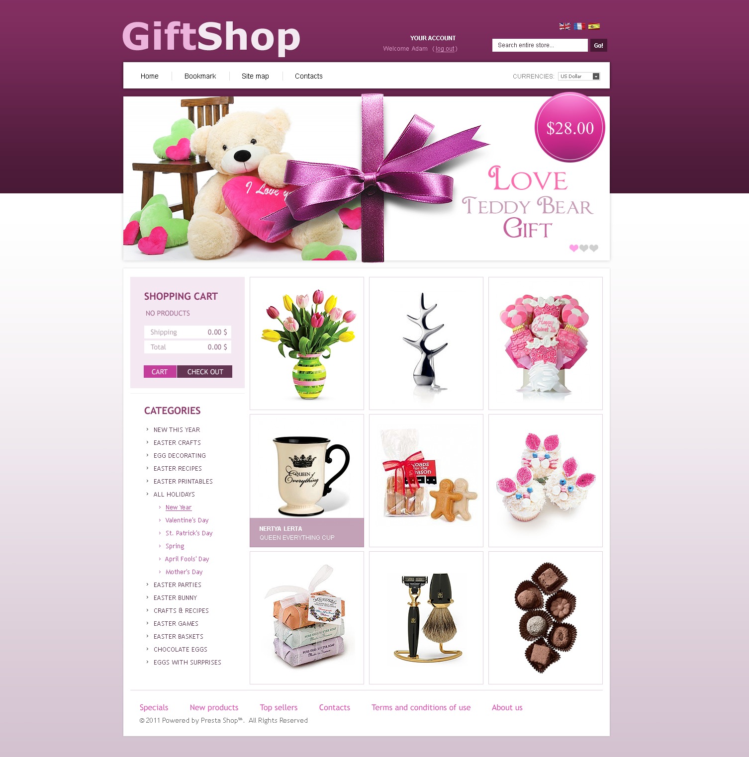 Сайт подарков интернет магазин