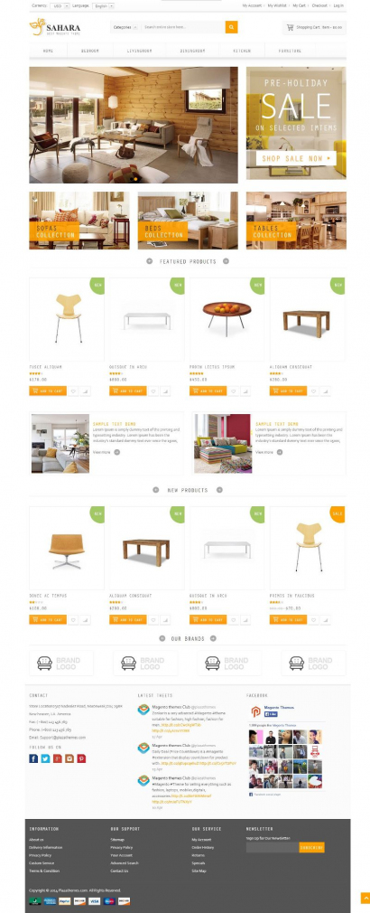 Купить готовый дизайн мебельного интернет-магазина №3066
